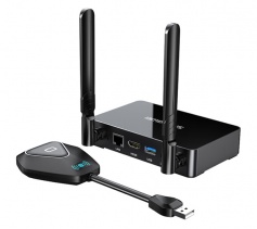 勝為 企業(yè)級(jí)無(wú)線投屏器 HDMI高清傳輸器 會(huì)議投屏套裝 DHU003AB